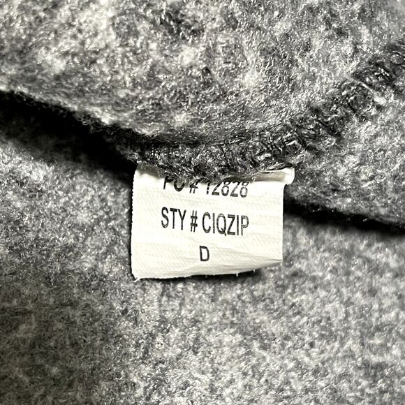 Montana State University Billings Sweatshirt Men Large Gray Quarter Zip CI Sport - Picture 7 of 12